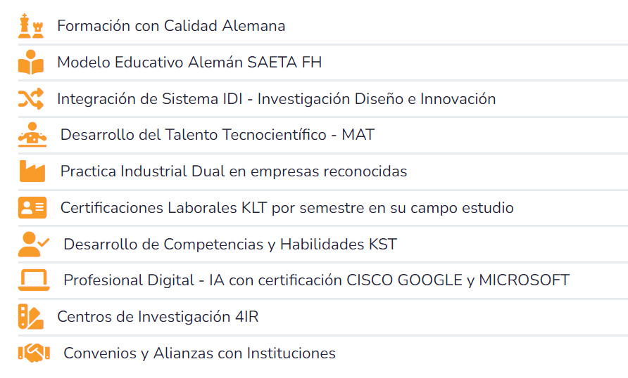 Nuestras Ventajas Competititvas